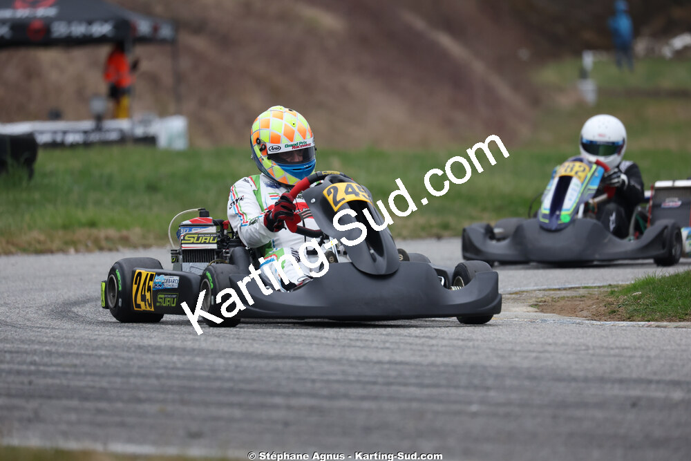 Andy DIAZ — 28/02 & 01/03/2026 : 1ère manche du Championnat du Sud 2026 à Aigues-Vives (photos Stéphane Agnus) 2026 — karting