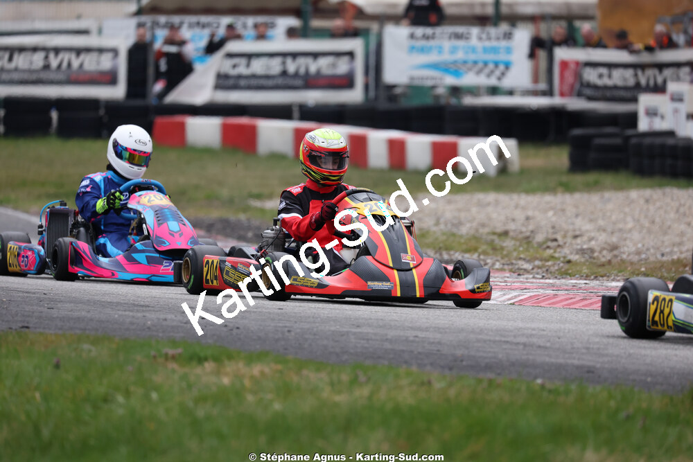 Vincent REBBERT — 28/02 & 01/03/2026 : 1ère manche du Championnat du Sud 2026 à Aigues-Vives (photos Stéphane Agnus) 2026 — karting