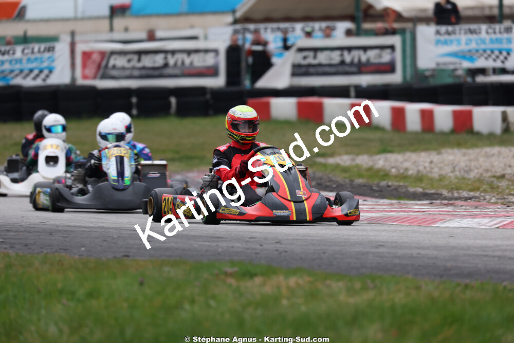 Vincent REBBERT — 28/02 & 01/03/2026 : 1ère manche du Championnat du Sud 2026 à Aigues-Vives (photos Stéphane Agnus) 2026 — karting