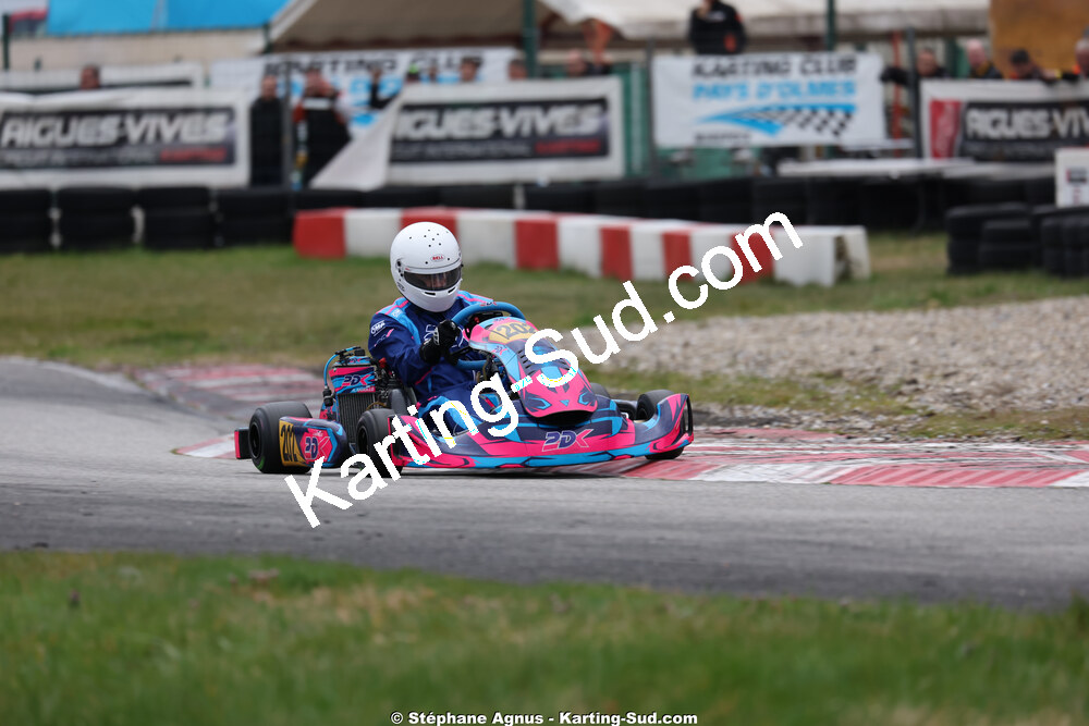 Sénior — 28/02 & 01/03/2026 : 1ère manche du Championnat du Sud 2026 à Aigues-Vives (photos Stéphane Agnus) 2026 — karting