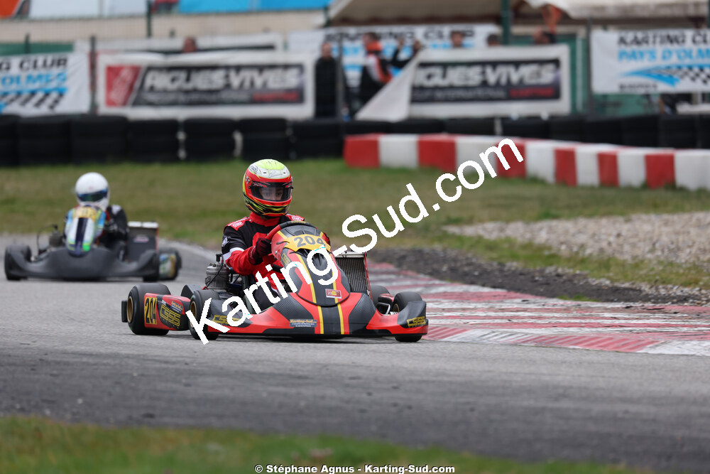 Vincent REBBERT — 28/02 & 01/03/2026 : 1ère manche du Championnat du Sud 2026 à Aigues-Vives (photos Stéphane Agnus) 2026 — karting