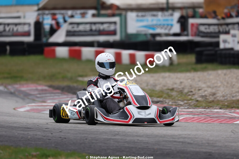 Sénior — 28/02 & 01/03/2026 : 1ère manche du Championnat du Sud 2026 à Aigues-Vives (photos Stéphane Agnus) 2026 — karting