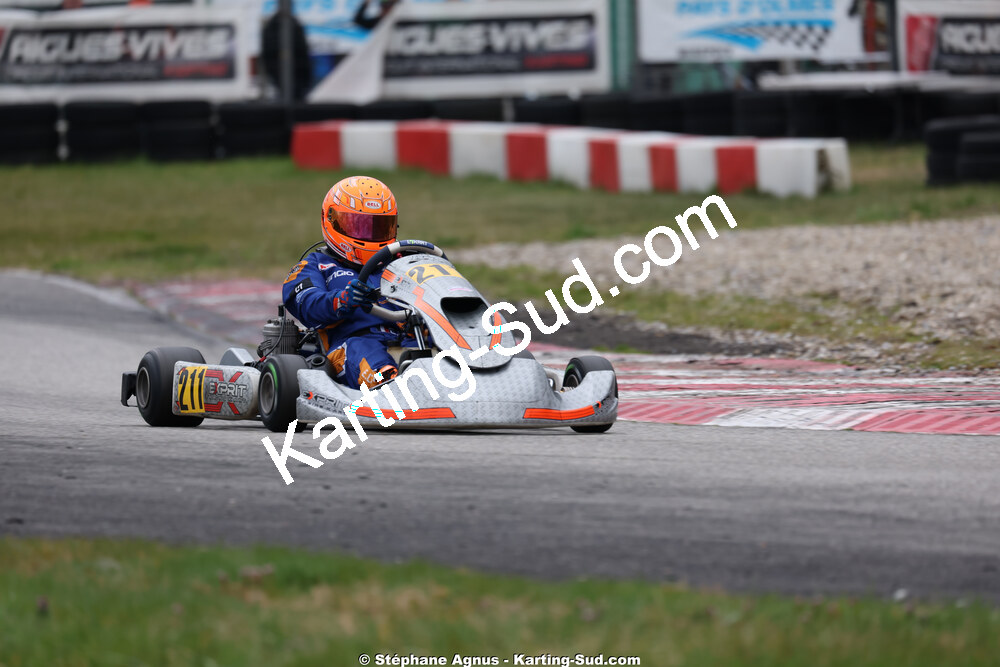 Emie LEONCE — 28/02 & 01/03/2026 : 1ère manche du Championnat du Sud 2026 à Aigues-Vives (photos Stéphane Agnus) 2026 — karting