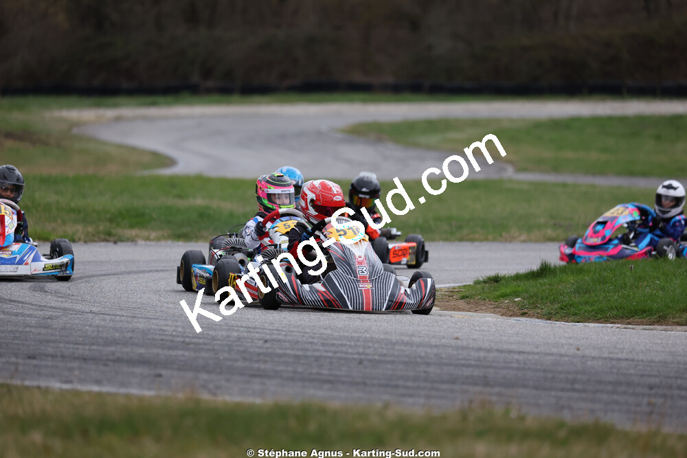 Romeo POINSOT — 28/02 & 01/03/2026 : 1ère manche du Championnat du Sud 2026 à Aigues-Vives (photos Stéphane Agnus) 2026 — karting