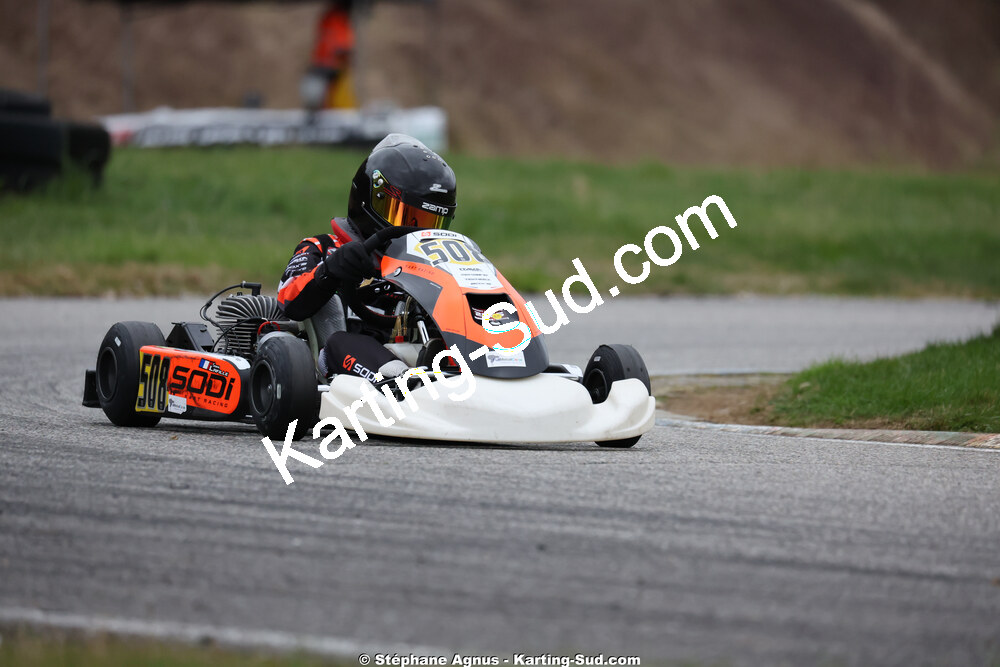 Soen LAFILLE — 28/02 & 01/03/2026 : 1ère manche du Championnat du Sud 2026 à Aigues-Vives (photos Stéphane Agnus) 2026 — karting