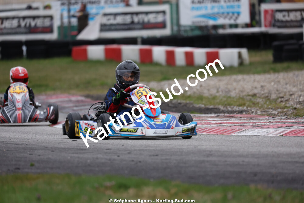 Mini 60 — 28/02 & 01/03/2026 : 1ère manche du Championnat du Sud 2026 à Aigues-Vives (photos Stéphane Agnus) 2026 — karting