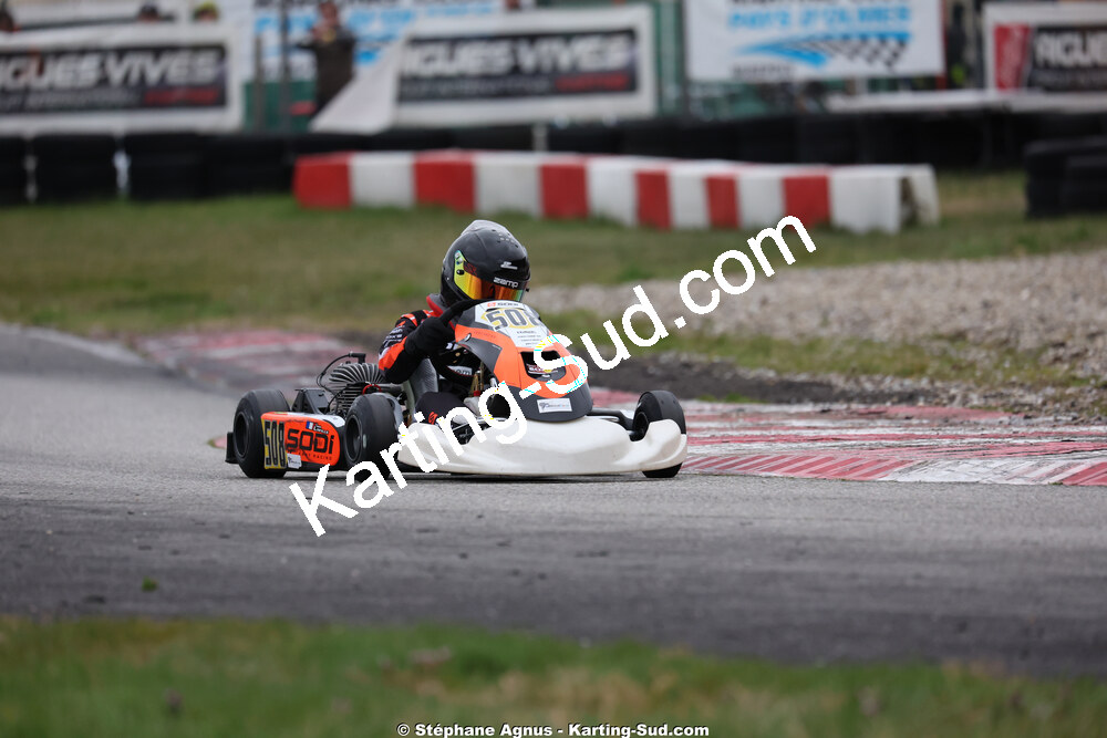 Soen LAFILLE — 28/02 & 01/03/2026 : 1ère manche du Championnat du Sud 2026 à Aigues-Vives (photos Stéphane Agnus) 2026 — karting