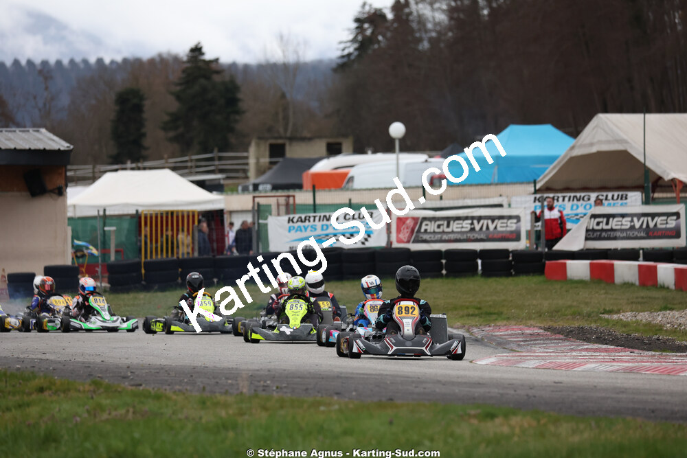 Julien BORSATO — 28/02 & 01/03/2026 : 1ère manche du Championnat du Sud 2026 à Aigues-Vives (photos Stéphane Agnus) 2026 — karting