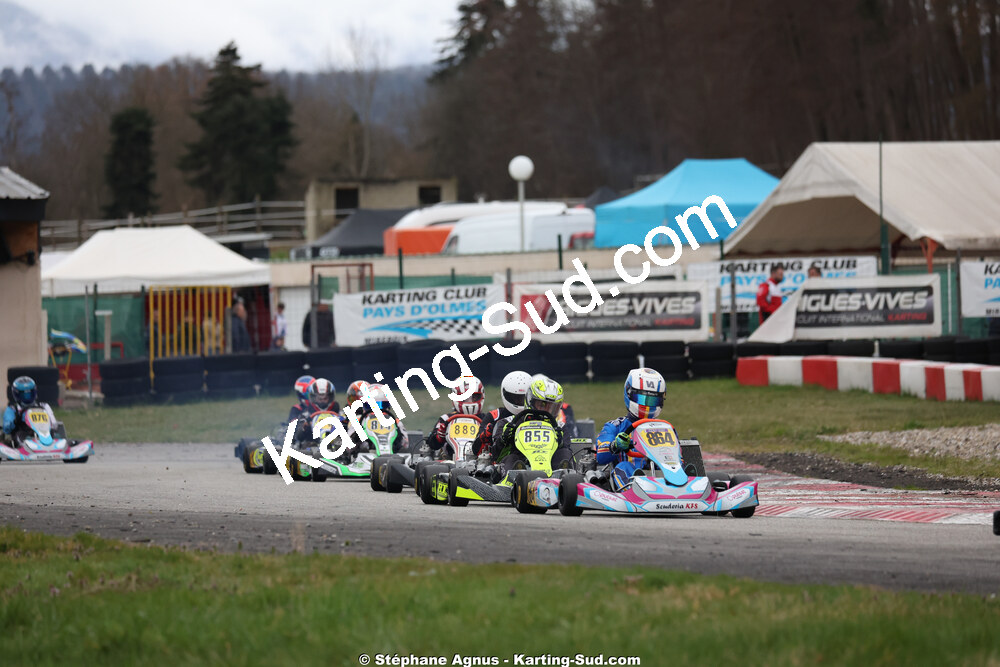 Valentin AGUILLON — 28/02 & 01/03/2026 : 1ère manche du Championnat du Sud 2026 à Aigues-Vives (photos Stéphane Agnus) 2026 — karting