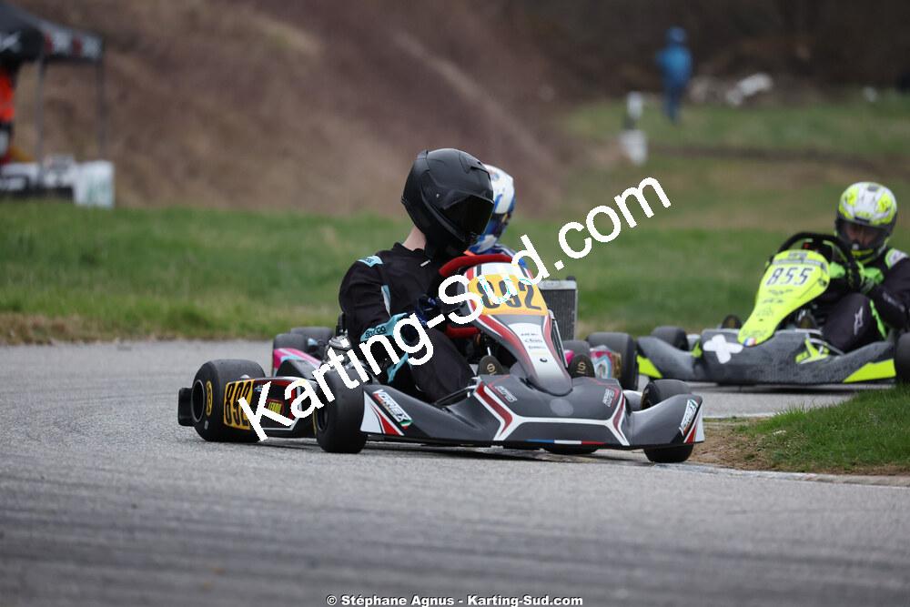 Julien BORSATO — 28/02 & 01/03/2026 : 1ère manche du Championnat du Sud 2026 à Aigues-Vives (photos Stéphane Agnus) 2026 — karting