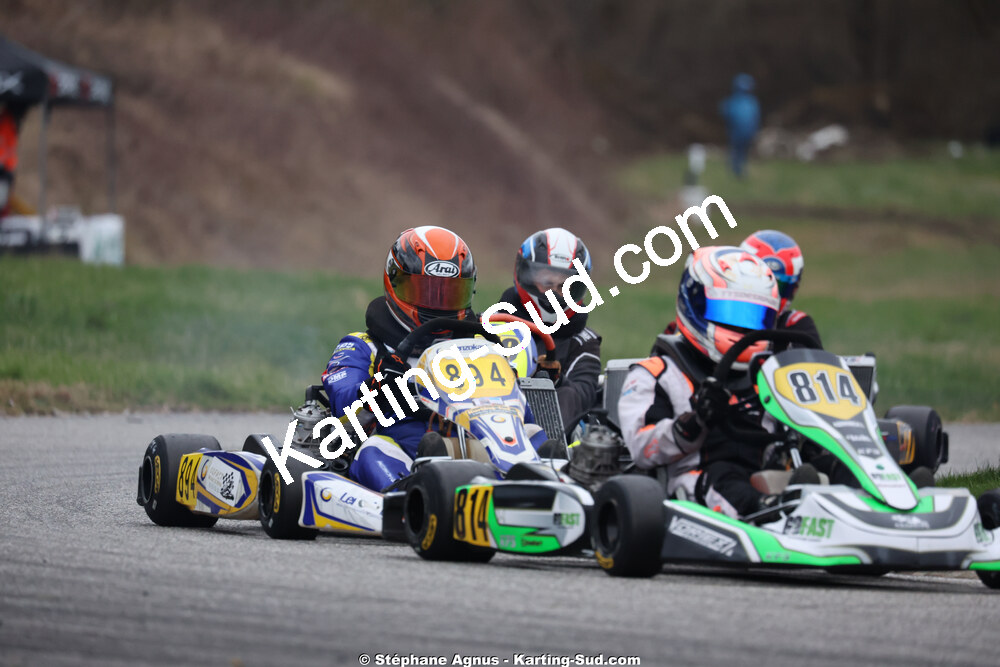 Thomas SUZANNE — 28/02 & 01/03/2026 : 1ère manche du Championnat du Sud 2026 à Aigues-Vives (photos Stéphane Agnus) 2026 — karting