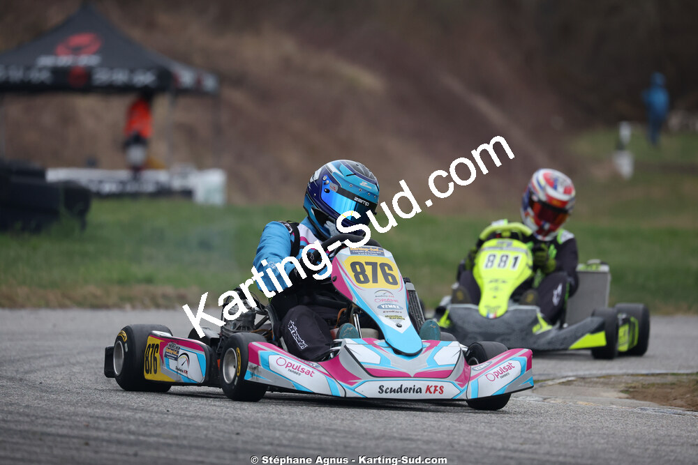 Frédéric HERICHER — 28/02 & 01/03/2026 : 1ère manche du Championnat du Sud 2026 à Aigues-Vives (photos Stéphane Agnus) 2026 — karting