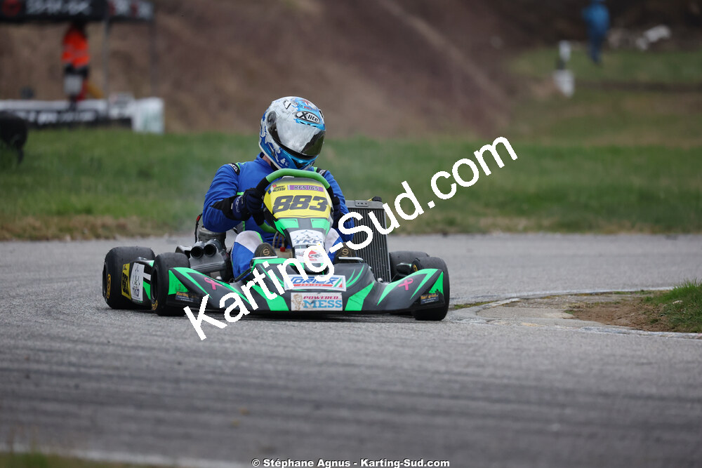 Laurent ALESSI — 28/02 & 01/03/2026 : 1ère manche du Championnat du Sud 2026 à Aigues-Vives (photos Stéphane Agnus) 2026 — karting