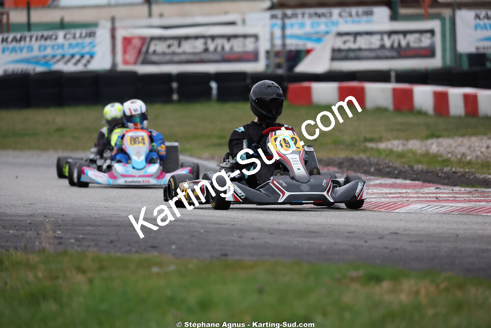 Julien BORSATO — 28/02 & 01/03/2026 : 1ère manche du Championnat du Sud 2026 à Aigues-Vives (photos Stéphane Agnus) 2026 — karting