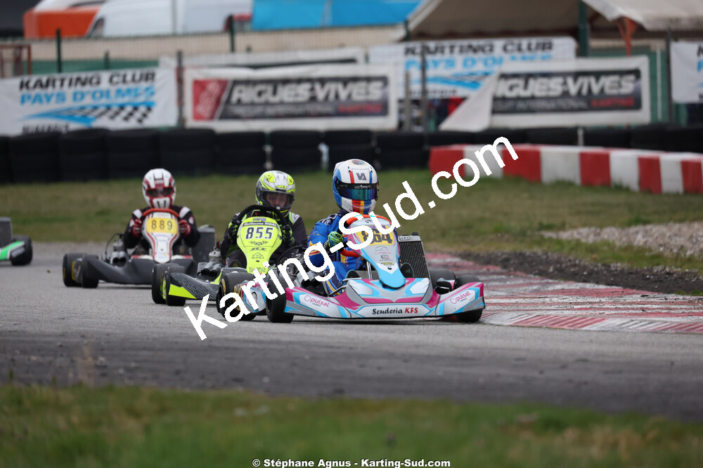 Valentin AGUILLON — 28/02 & 01/03/2026 : 1ère manche du Championnat du Sud 2026 à Aigues-Vives (photos Stéphane Agnus) 2026 — karting