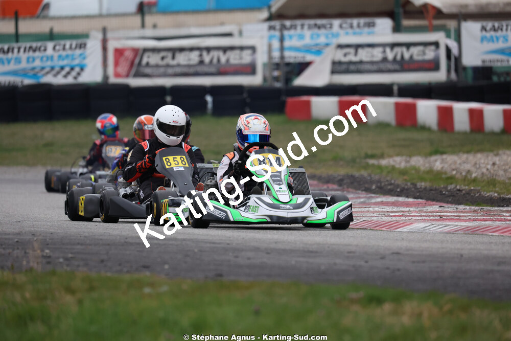 Garry FORTIER — 28/02 & 01/03/2026 : 1ère manche du Championnat du Sud 2026 à Aigues-Vives (photos Stéphane Agnus) 2026 — karting