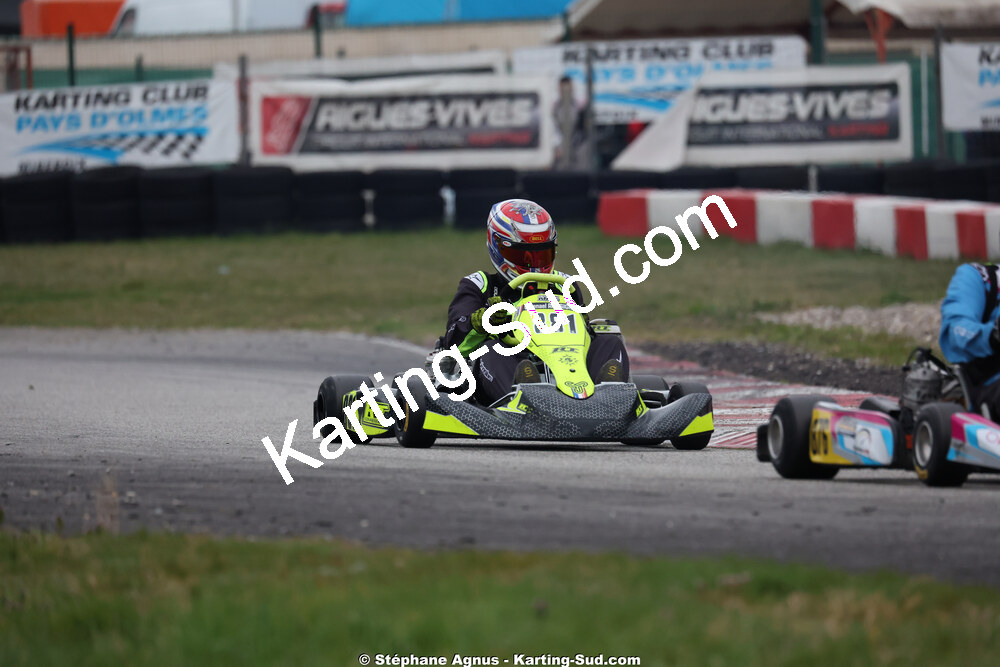 Gwenael ROSSIGNOL — 28/02 & 01/03/2026 : 1ère manche du Championnat du Sud 2026 à Aigues-Vives (photos Stéphane Agnus) 2026 — karting