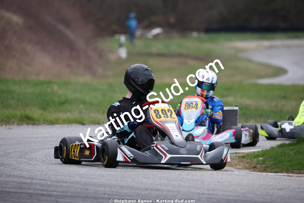 Julien BORSATO — 28/02 & 01/03/2026 : 1ère manche du Championnat du Sud 2026 à Aigues-Vives (photos Stéphane Agnus) 2026 — karting