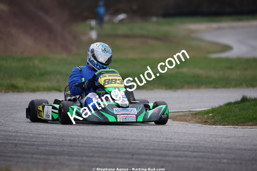 Laurent ALESSI — 28/02 & 01/03/2026 : 1ère manche du Championnat du Sud 2026 à Aigues-Vives (photos Stéphane Agnus) 2026 — karting