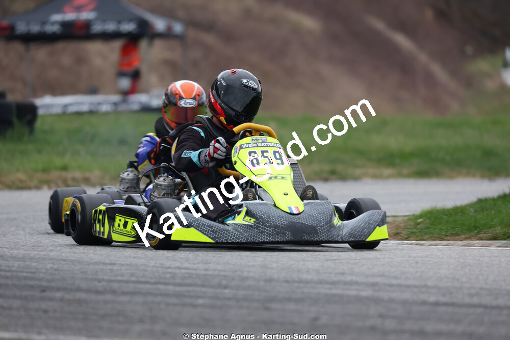 Virgile WATTERLOS — 28/02 & 01/03/2026 : 1ère manche du Championnat du Sud 2026 à Aigues-Vives (photos Stéphane Agnus) 2026 — karting