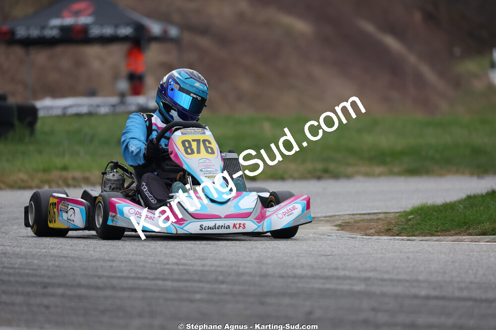 Frédéric HERICHER — 28/02 & 01/03/2026 : 1ère manche du Championnat du Sud 2026 à Aigues-Vives (photos Stéphane Agnus) 2026 — karting