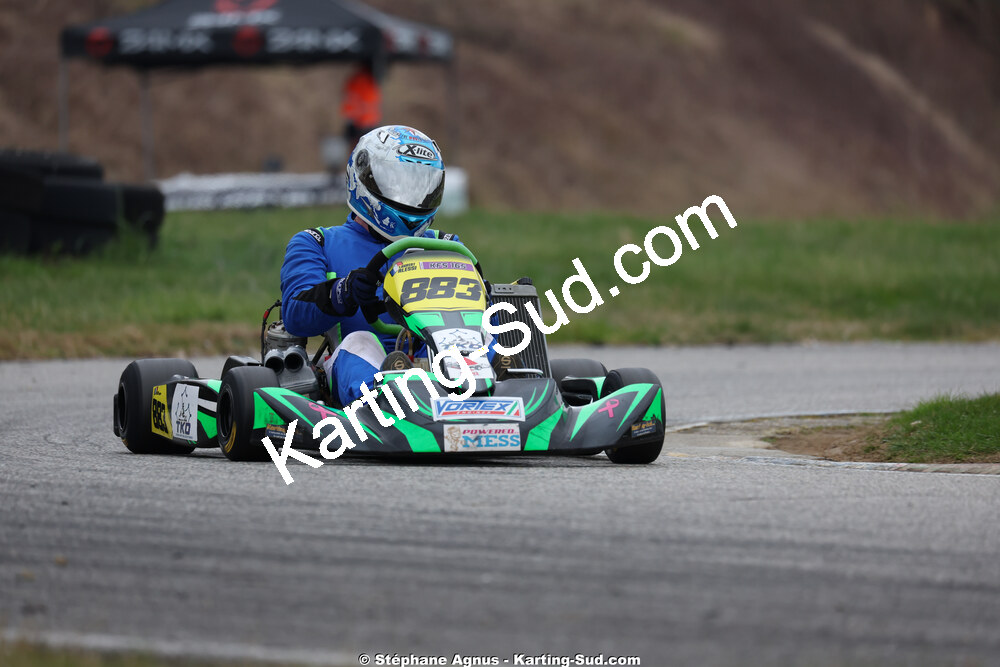 Laurent ALESSI — 28/02 & 01/03/2026 : 1ère manche du Championnat du Sud 2026 à Aigues-Vives (photos Stéphane Agnus) 2026 — karting
