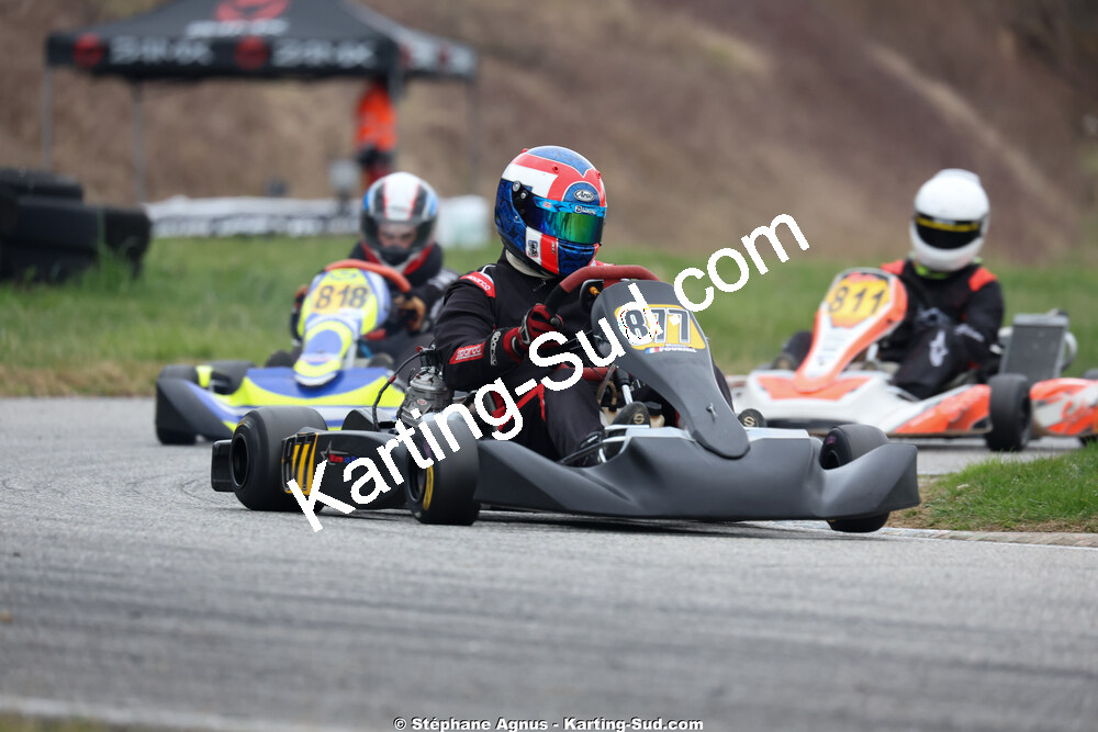 Mathieu FOURNIL — 28/02 & 01/03/2026 : 1ère manche du Championnat du Sud 2026 à Aigues-Vives (photos Stéphane Agnus) 2026 — karting