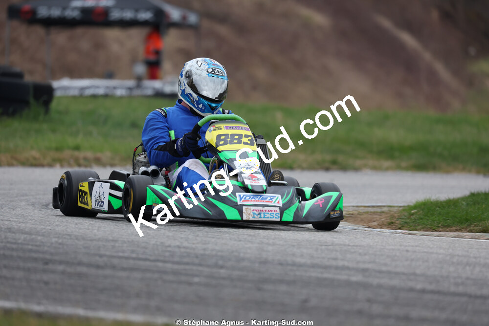 Laurent ALESSI — 28/02 & 01/03/2026 : 1ère manche du Championnat du Sud 2026 à Aigues-Vives (photos Stéphane Agnus) 2026 — karting