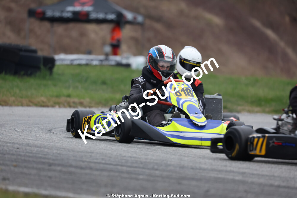 Killian OLIVIERI — 28/02 & 01/03/2026 : 1ère manche du Championnat du Sud 2026 à Aigues-Vives (photos Stéphane Agnus) 2026 — karting