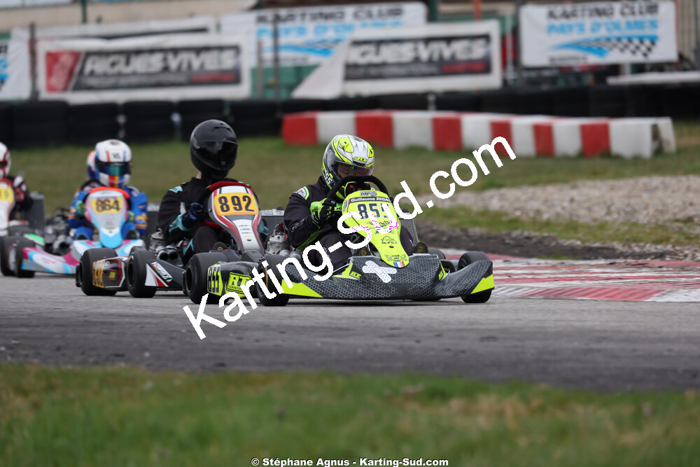 Guillaume RIGAL — 28/02 & 01/03/2026 : 1ère manche du Championnat du Sud 2026 à Aigues-Vives (photos Stéphane Agnus) 2026 — karting