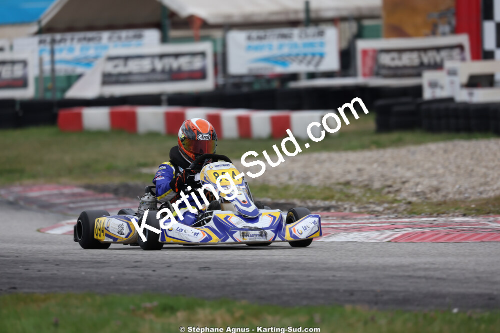 Thomas SUZANNE — 28/02 & 01/03/2026 : 1ère manche du Championnat du Sud 2026 à Aigues-Vives (photos Stéphane Agnus) 2026 — karting