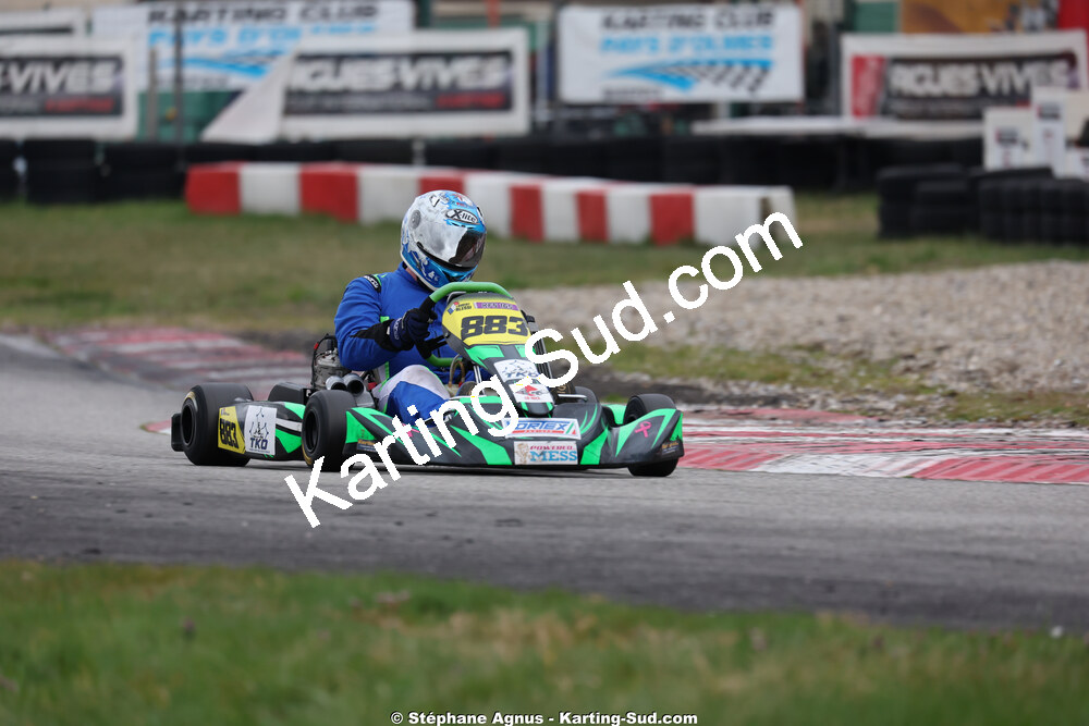 Laurent ALESSI — 28/02 & 01/03/2026 : 1ère manche du Championnat du Sud 2026 à Aigues-Vives (photos Stéphane Agnus) 2026 — karting