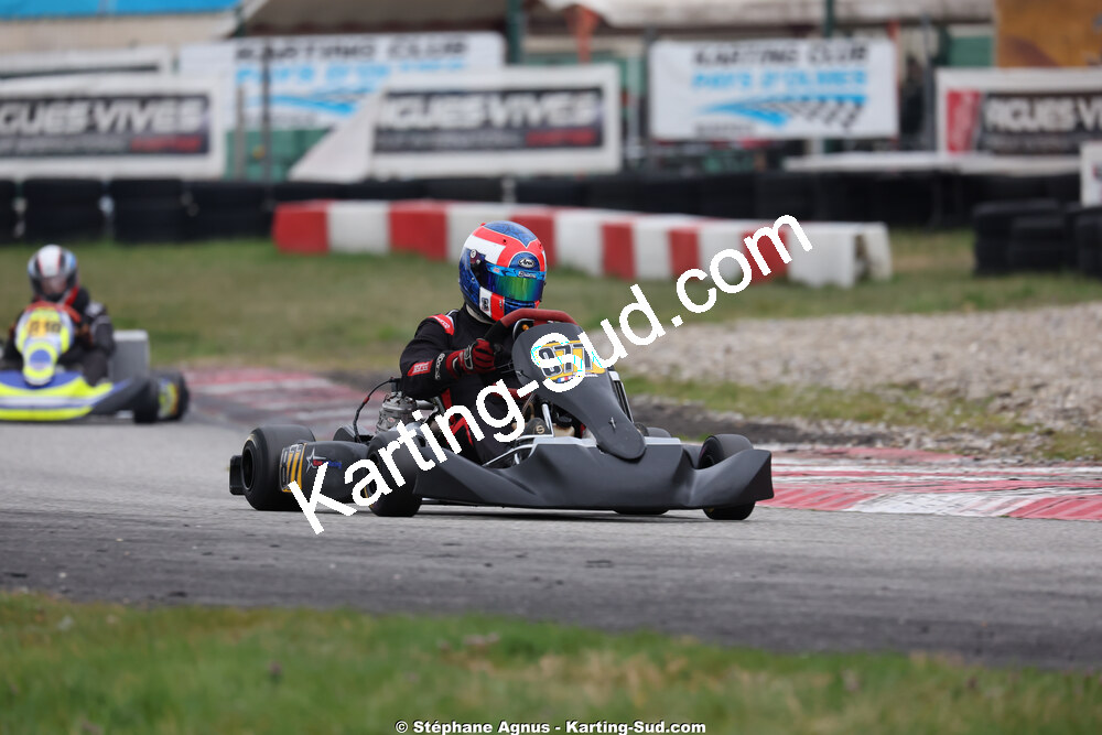 Mathieu FOURNIL — 28/02 & 01/03/2026 : 1ère manche du Championnat du Sud 2026 à Aigues-Vives (photos Stéphane Agnus) 2026 — karting
