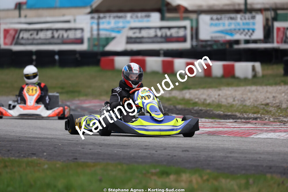 Killian OLIVIERI — 28/02 & 01/03/2026 : 1ère manche du Championnat du Sud 2026 à Aigues-Vives (photos Stéphane Agnus) 2026 — karting
