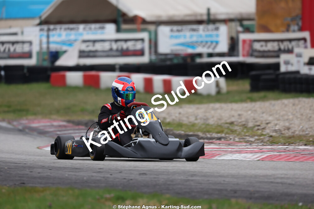 Mathieu FOURNIL — 28/02 & 01/03/2026 : 1ère manche du Championnat du Sud 2026 à Aigues-Vives (photos Stéphane Agnus) 2026 — karting
