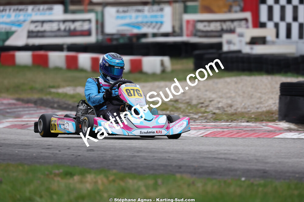 Frédéric HERICHER — 28/02 & 01/03/2026 : 1ère manche du Championnat du Sud 2026 à Aigues-Vives (photos Stéphane Agnus) 2026 — karting