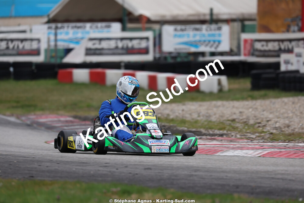 Laurent ALESSI — 28/02 & 01/03/2026 : 1ère manche du Championnat du Sud 2026 à Aigues-Vives (photos Stéphane Agnus) 2026 — karting