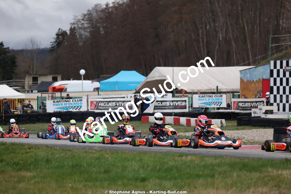 KZ2 / KZ2 Master & Gentleman — 28/02 & 01/03/2026 : 1ère manche du Championnat du Sud 2026 à Aigues-Vives (photos Stéphane Agnus) 2026 — karting