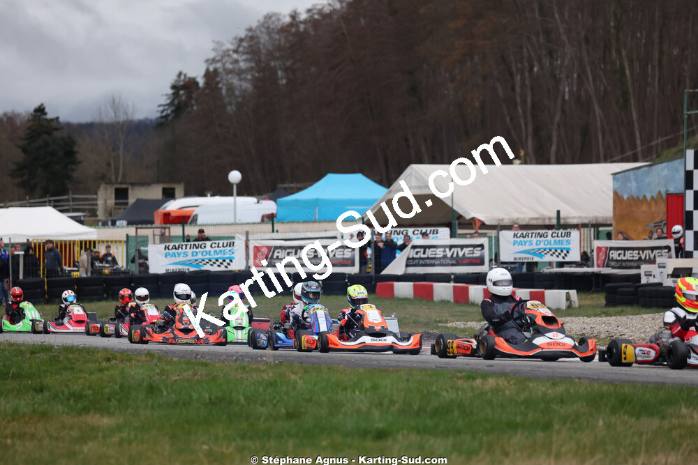 KZ2 / KZ2 Master & Gentleman — 28/02 & 01/03/2026 : 1ère manche du Championnat du Sud 2026 à Aigues-Vives (photos Stéphane Agnus) 2026 — karting