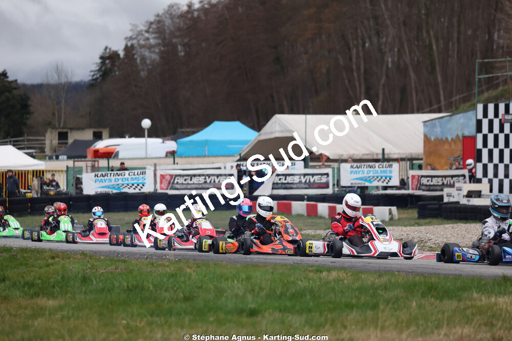 KZ2 / KZ2 Master & Gentleman — 28/02 & 01/03/2026 : 1ère manche du Championnat du Sud 2026 à Aigues-Vives (photos Stéphane Agnus) 2026 — karting