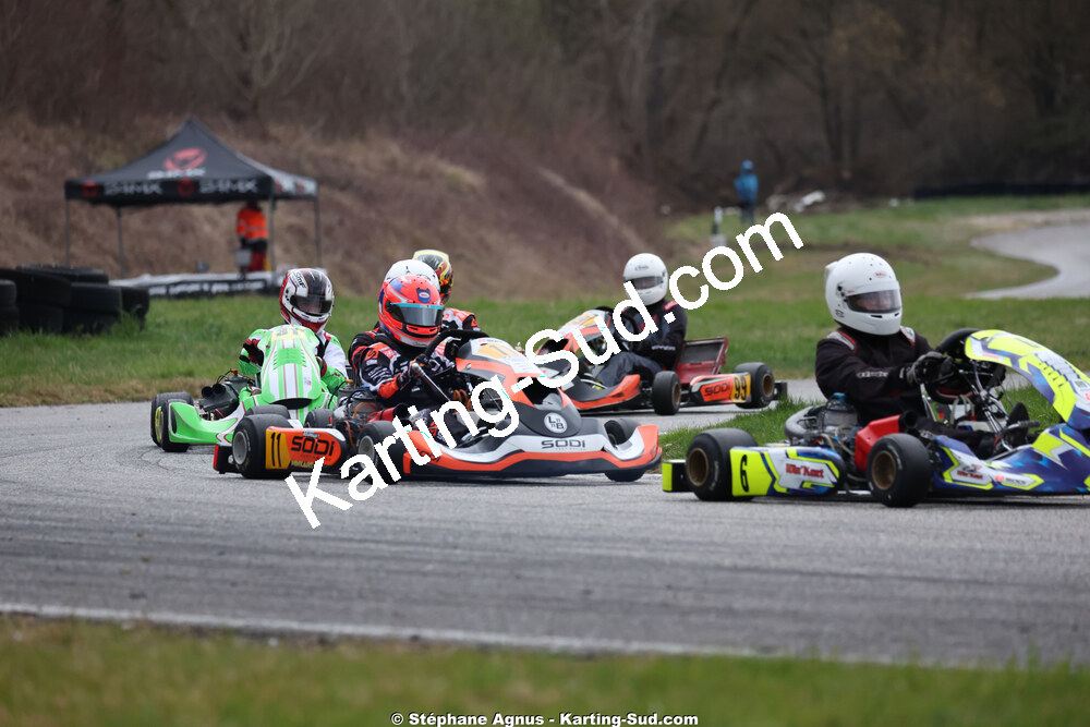 KZ2 / KZ2 Master & Gentleman — 28/02 & 01/03/2026 : 1ère manche du Championnat du Sud 2026 à Aigues-Vives (photos Stéphane Agnus) 2026 — karting