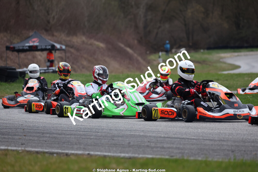KZ2 / KZ2 Master & Gentleman — 28/02 & 01/03/2026 : 1ère manche du Championnat du Sud 2026 à Aigues-Vives (photos Stéphane Agnus) 2026 — karting