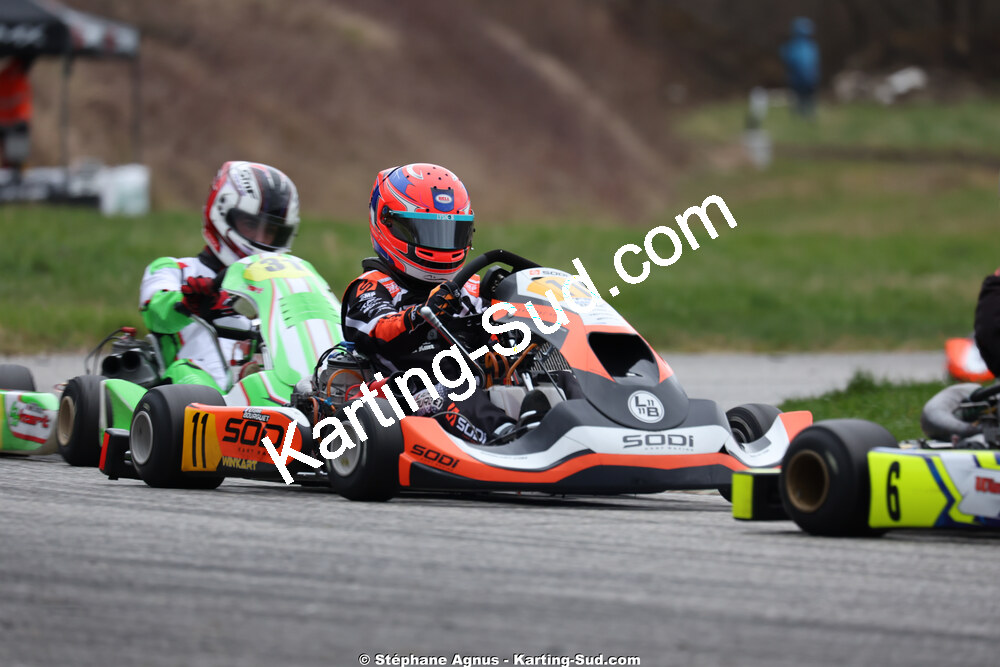 Laura BOURGUET — 28/02 & 01/03/2026 : 1ère manche du Championnat du Sud 2026 à Aigues-Vives (photos Stéphane Agnus) 2026 — karting