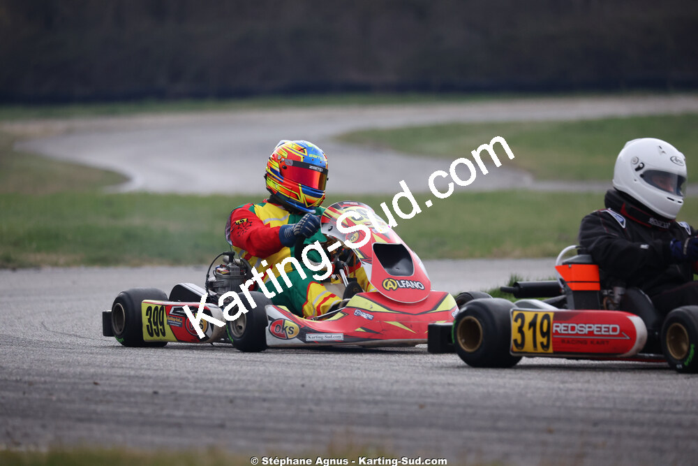 Patrick MONTANDRAUD — 28/02 & 01/03/2026 : 1ère manche du Championnat du Sud 2026 à Aigues-Vives (photos Stéphane Agnus) 2026 — karting
