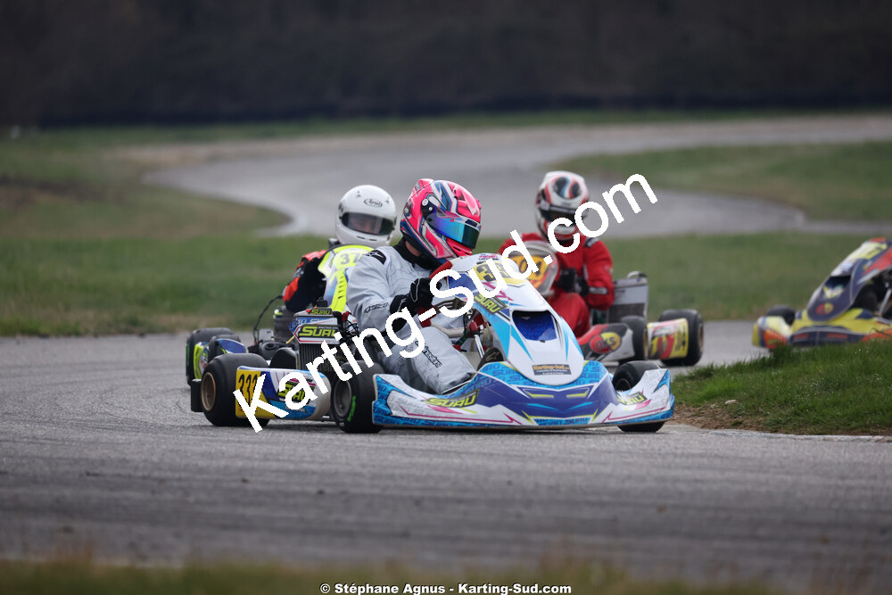 Fabien VAYSSE — 28/02 & 01/03/2026 : 1ère manche du Championnat du Sud 2026 à Aigues-Vives (photos Stéphane Agnus) 2026 — karting