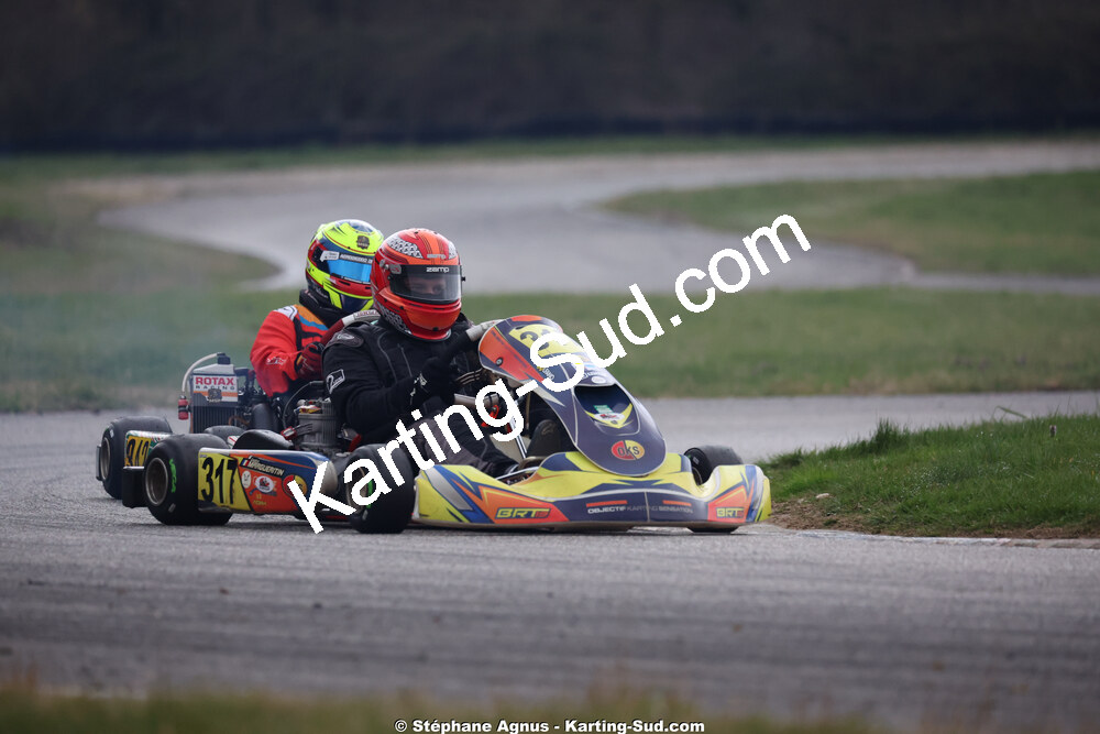 Cédric MARGUERITIN — 28/02 & 01/03/2026 : 1ère manche du Championnat du Sud 2026 à Aigues-Vives (photos Stéphane Agnus) 2026 — karting