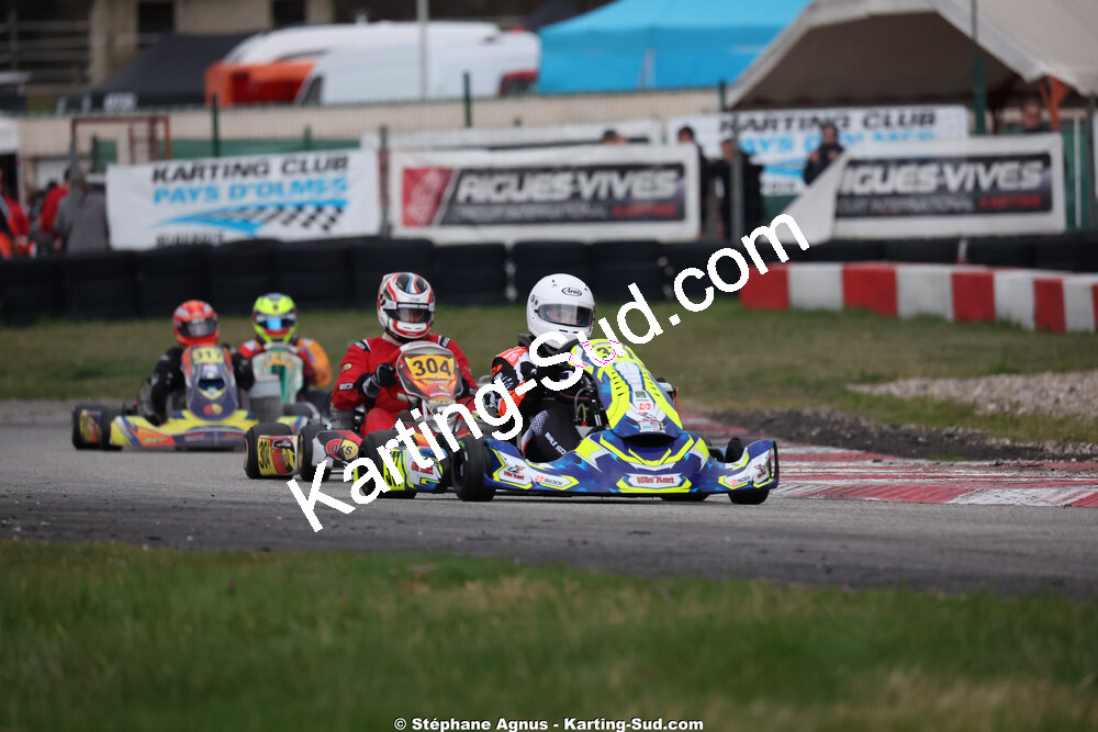 Fabien RIVALS — 28/02 & 01/03/2026 : 1ère manche du Championnat du Sud 2026 à Aigues-Vives (photos Stéphane Agnus) 2026 — karting