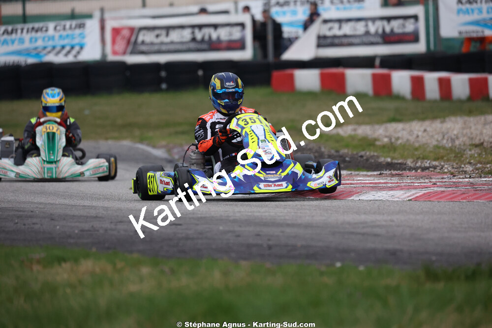 Sébastien ANDRES — 28/02 & 01/03/2026 : 1ère manche du Championnat du Sud 2026 à Aigues-Vives (photos Stéphane Agnus) 2026 — karting