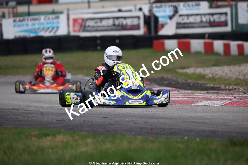 Fabien RIVALS — 28/02 & 01/03/2026 : 1ère manche du Championnat du Sud 2026 à Aigues-Vives (photos Stéphane Agnus) 2026 — karting