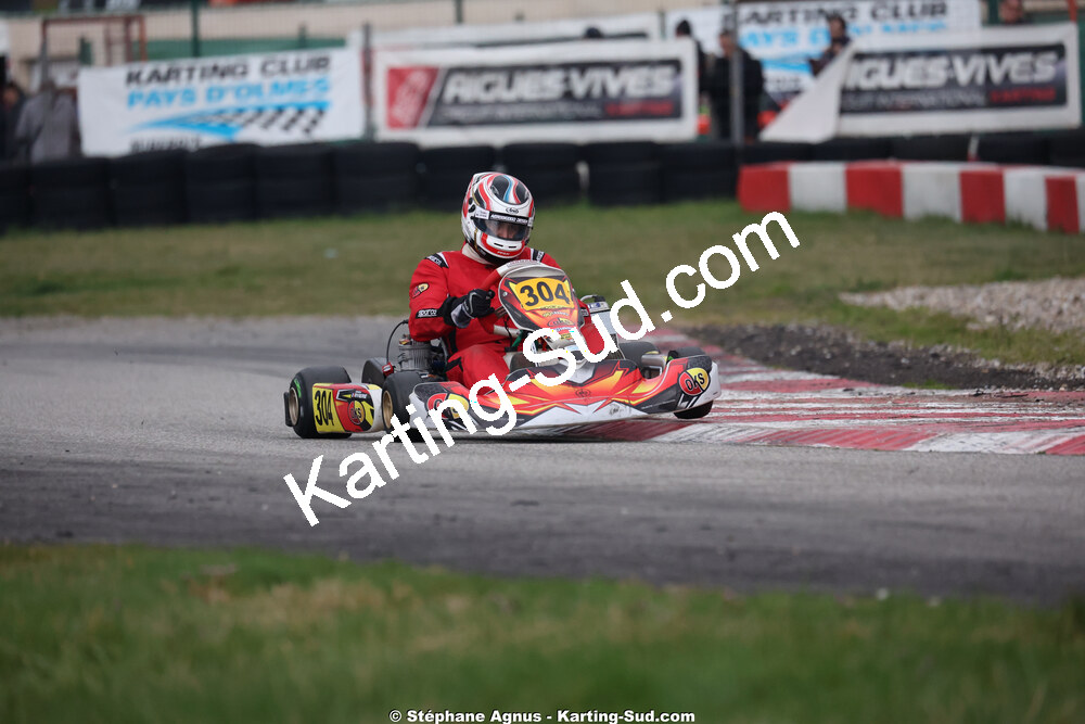 Damien RIVIERE — 28/02 & 01/03/2026 : 1ère manche du Championnat du Sud 2026 à Aigues-Vives (photos Stéphane Agnus) 2026 — karting